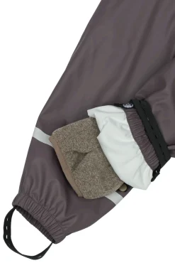 Mikk-Line Regnsæt m. Fleece - Sparrow- Regntøj