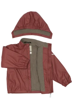 Mikk-Line Regntøj med fleece - Apple butter- Regntøj