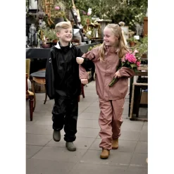 Mikk-Line Regntøj Recycled - BLACK- Regntøj