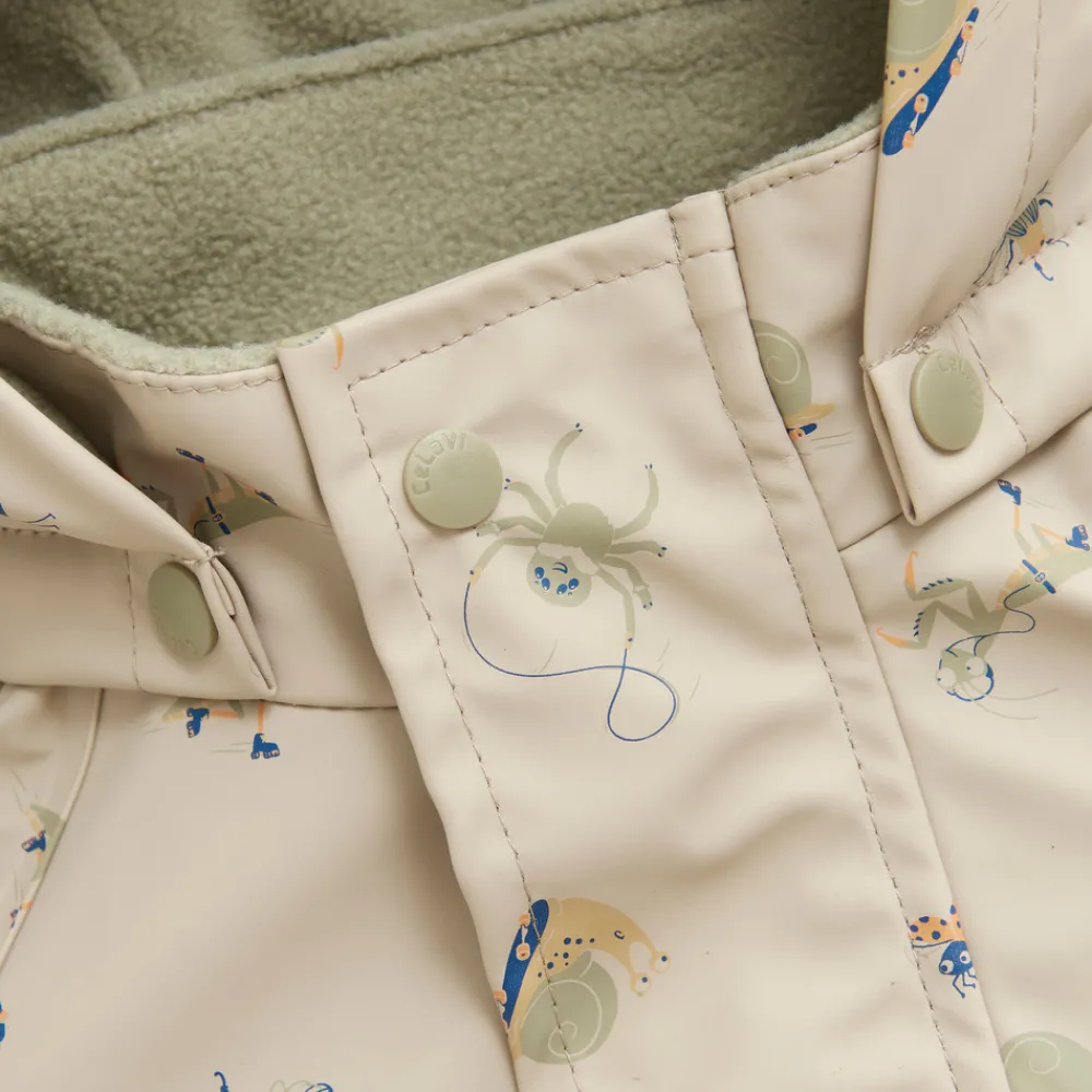 CeLaVi Regntøjssæt m. Fleece - 2106- Regntøj