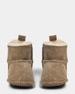 Sofie Schnoor Kids Renee Hjemmesko - Dark sand- Hjemmesko