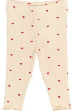 The New Siblings Rhea Rib Leggings - GARDENIA- Leggings