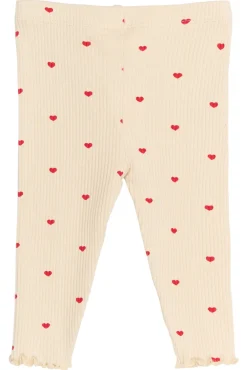 The New Siblings Rhea Rib Leggings - GARDENIA- Leggings