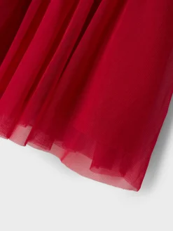 NAME IT Ri Kjole - Jester red- Juletøj|Kjoler