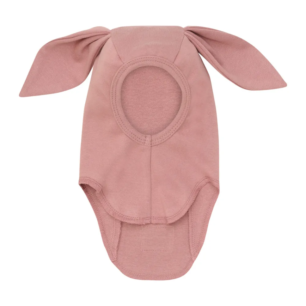 HUTTEliHUT Rib Balaclava - Burlwood- Elefanthuer & Huer