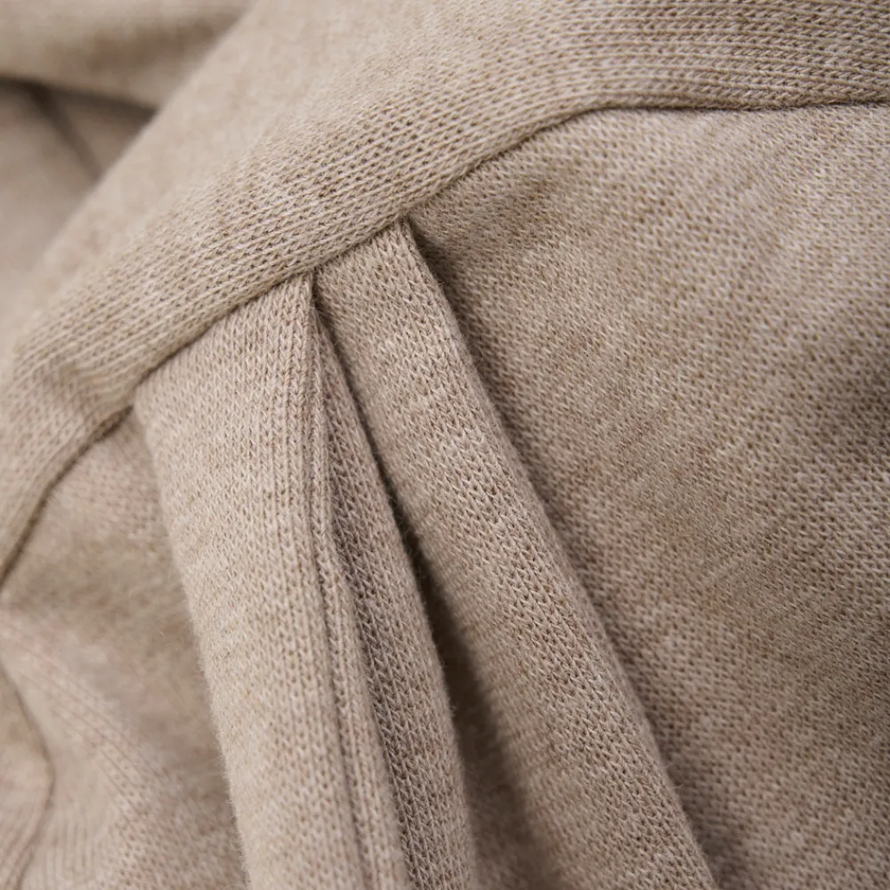 HUTTEliHUT Rib Balaclava - Savannah melange- Elefanthuer & Huer