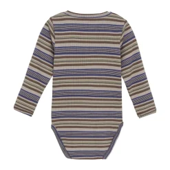 Minymo Rib Body Langærmet - 7021- Bodystocking Langærmet