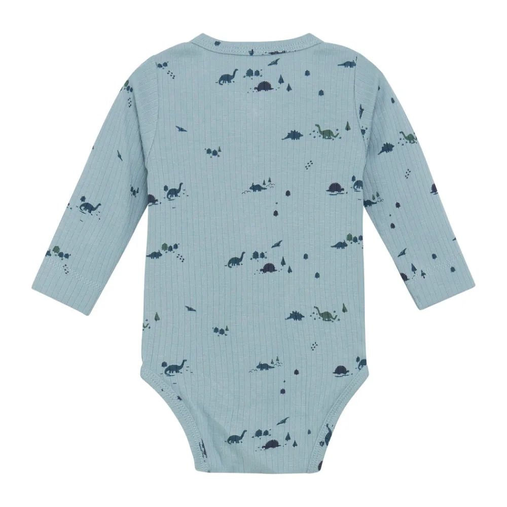 Fixoni Rib Body Langærmet - 7117- Bodystocking Langærmet