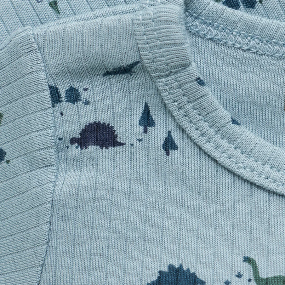 Fixoni Rib Body Langærmet - 7117- Bodystocking Langærmet