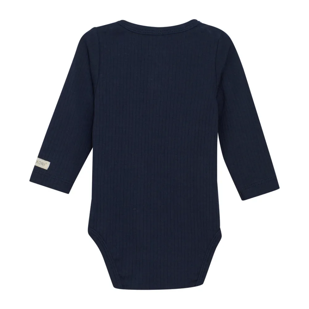 Fixoni Rib Body Langærmet - 7555- Bodystocking Langærmet