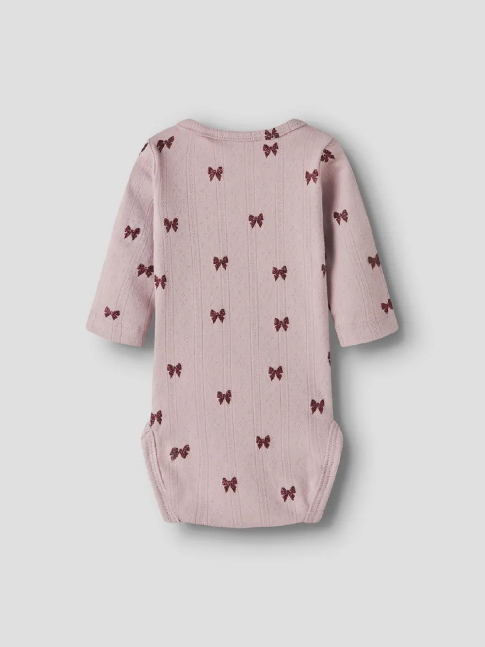 NAME IT Ribbea Langærmet Body - Keepsake Lilac- Juletøj|Bodystocking Langærmet