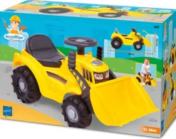 ECOIFFIER Ride-on gummiged- Leg I Haven|Biler, Traktorer & Scootere