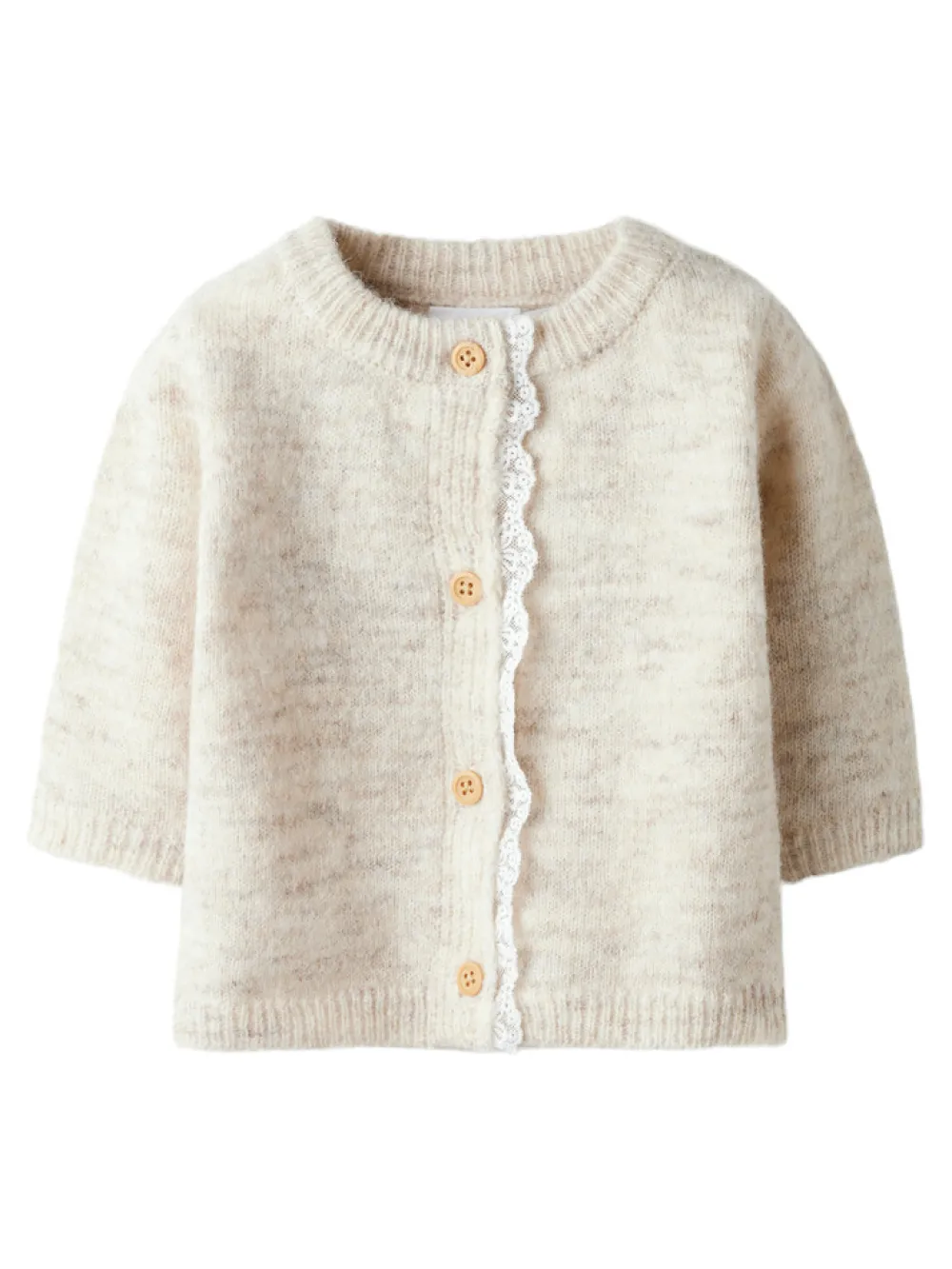 NAME IT Rikimmi Strikket Cardigan - Peyote Melange- Juletøj|Cardigans, Veste & Trøjer