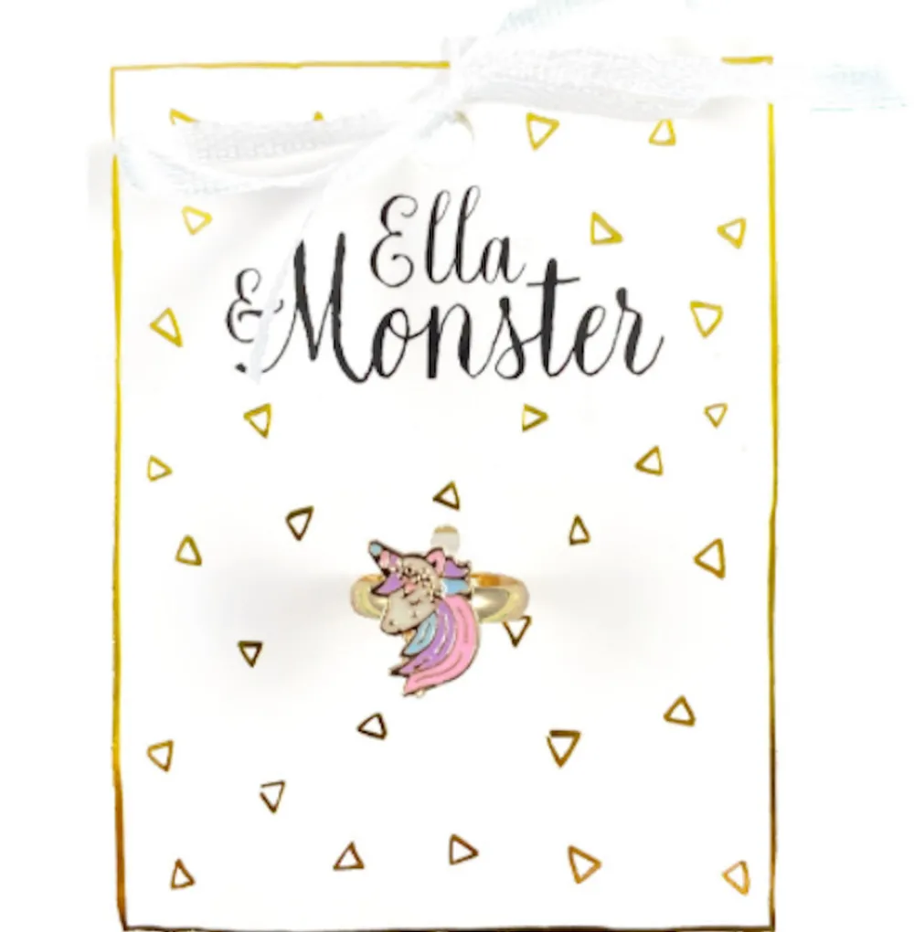 Ella & Monster Ring Secret Unicorn- Festtøj & Tilbehør