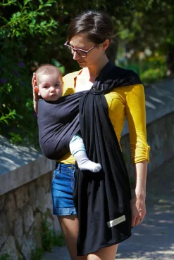 Love Radius By Je Porte mon Bebé Ringslynge - anthracit grå/black- Bæreseler & Vikler