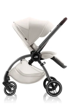 Britax Römer Rio Lux - Soft Taupe- Klapvogne Med Flade Sæder