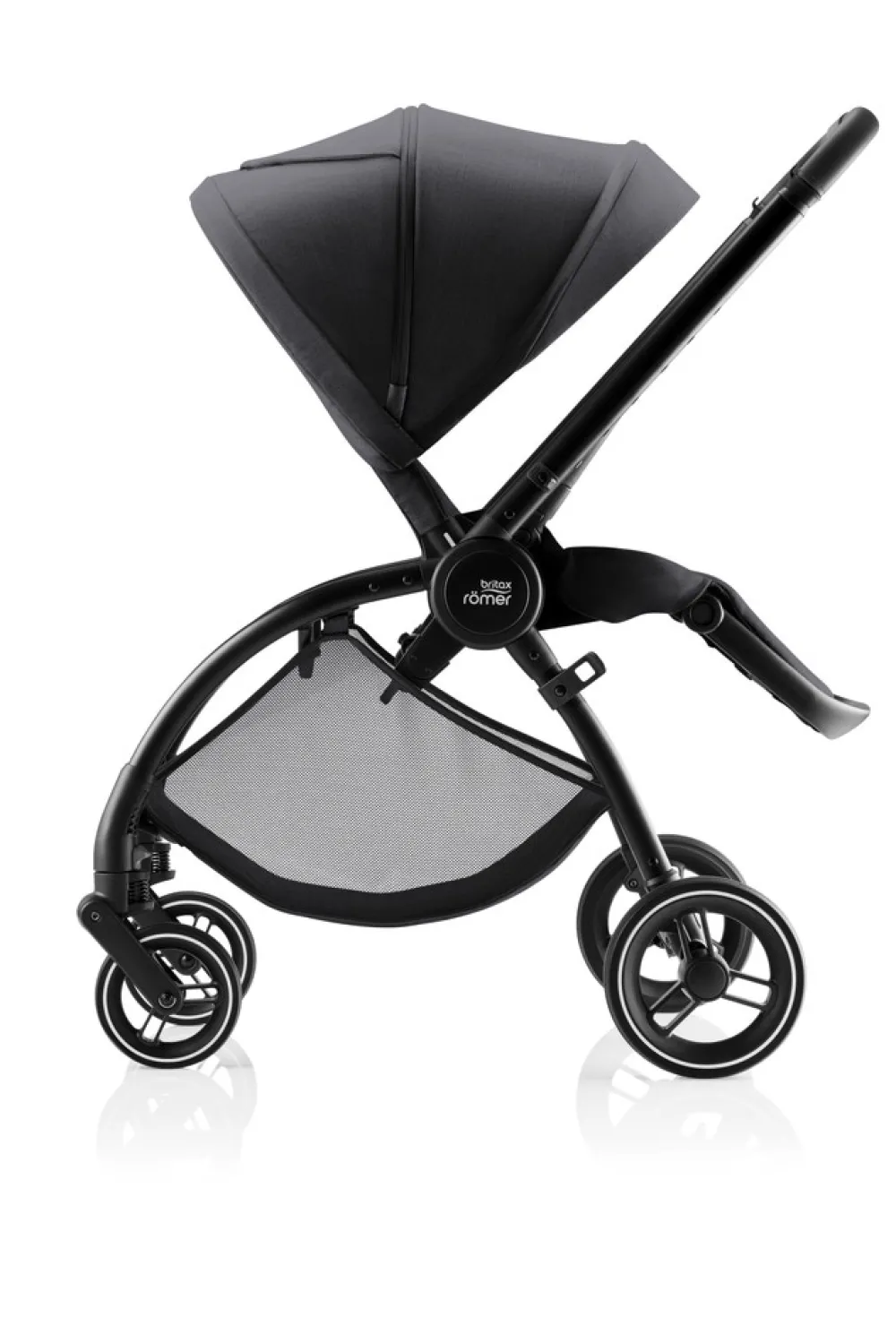 Britax Römer Rio Style - Carbon Black- Klapvogne Med Flade Sæder
