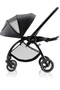 Britax Römer Rio Style - Carbon Black- Klapvogne Med Flade Sæder