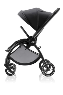 Britax Römer Rio Style - Carbon Black- Klapvogne Med Flade Sæder