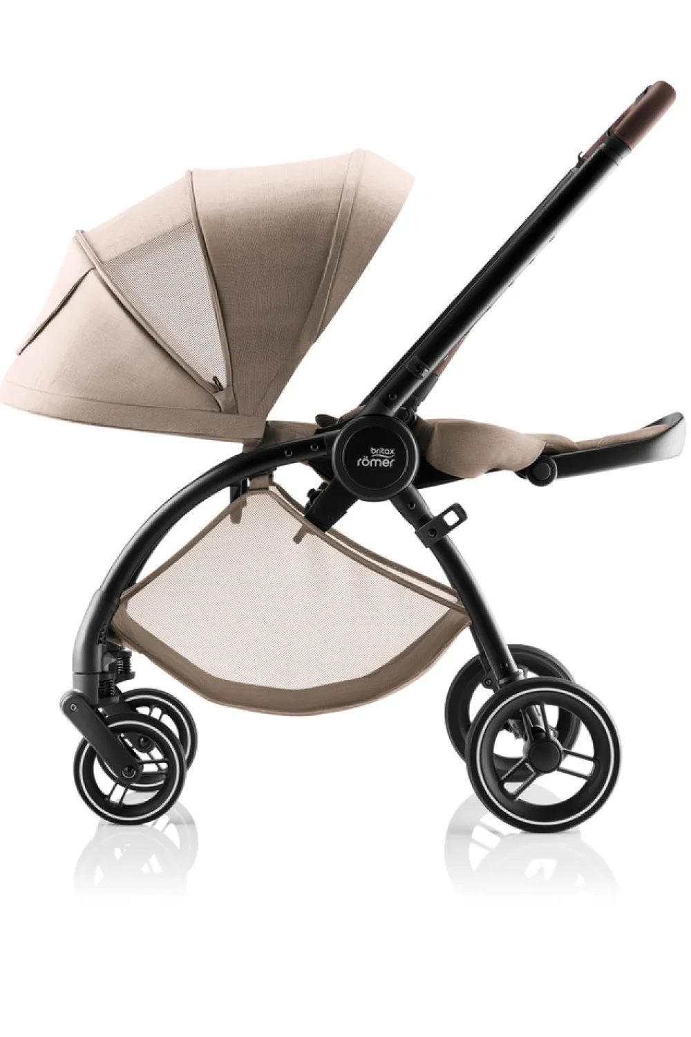 Britax Römer Rio Style - Teak- Klapvogne Med Flade Sæder