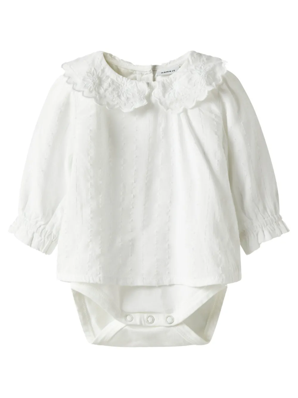 NAME IT Rixi Skjorte Body - Bright White- Juletøj|Skjorter