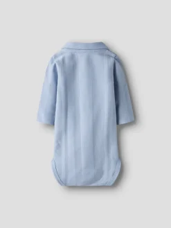 NAME IT Robo Polo Body - Kentucky Blue- Juletøj|Bodystocking Langærmet