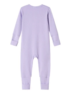 MarMar Copenhagen Rompy m. Lynlås - Soft lavender- Heldragter U. Fod