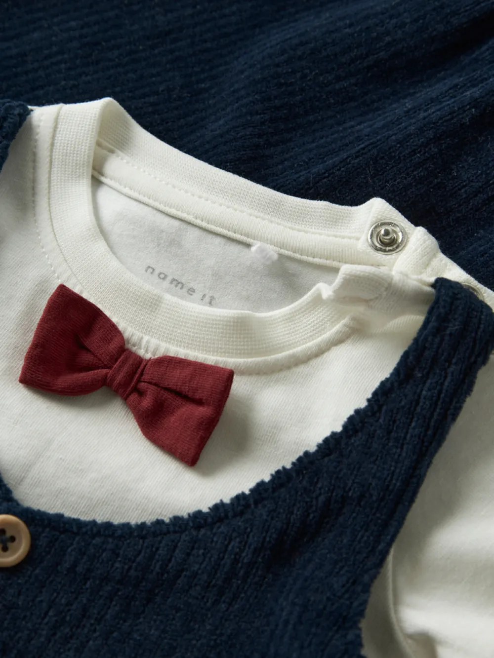 NAME IT Ronny Body Sæt - Navy Blazer- Juletøj|Bodystocking Langærmet