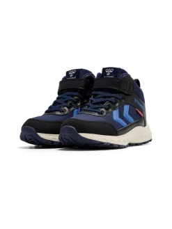 hummel Root Tex Jr - Dutch blue- Sneakers Med Velcro