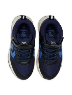 hummel Root Tex Jr - Dutch blue- Sneakers Med Velcro