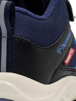 hummel Root Tex Jr - Dutch blue- Sneakers Med Velcro