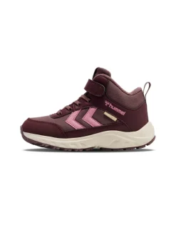 hummel Root Tex Jr - Vineyard wine- Sneakers Med Velcro