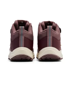 hummel Root Tex Jr - Vineyard wine- Sneakers Med Velcro