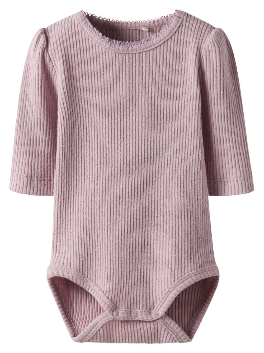 NAME IT Rosally Langærmet Body - Keepsake Lilac- Juletøj|Bodystocking Langærmet