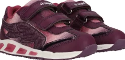 ZIG ZAG Roseau Sneakers m. Lys - Dark purple- Sneakers Med Lys