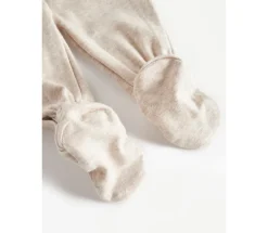 MarMar Copenhagen Rubetta Romper - Light beige melange- Heldragter M. Fod