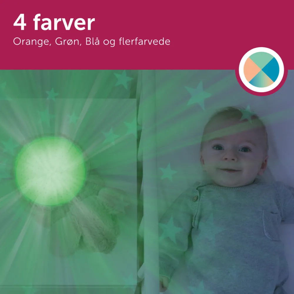 ZAZU RUBY Musical Projector-Børn White Noise Og Højtalere|Lamper