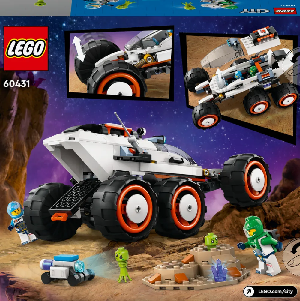 LEGO CITY Rumkøretøj og fremmed livsform 60431 LEGO® City- Lego