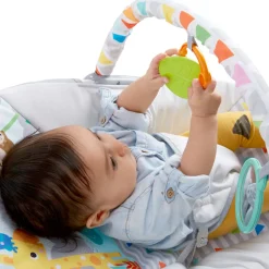 Bright Starts Safari Fun™ - Skråstol med gyngefunktion-Børn Skråstole