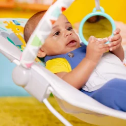 Bright Starts Safari Fun™ - Skråstol med gyngefunktion-Børn Skråstole