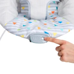 Bright Starts Safari Fun™ - Skråstol med gyngefunktion-Børn Skråstole