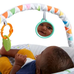 Bright Starts Safari Fun™ - Skråstol med gyngefunktion-Børn Skråstole