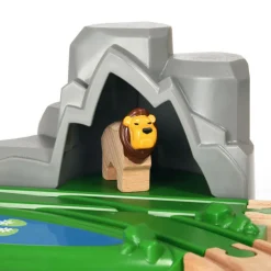 Brio Safarieventyrsæt, togbane - FSC®- Togbaner & Tog