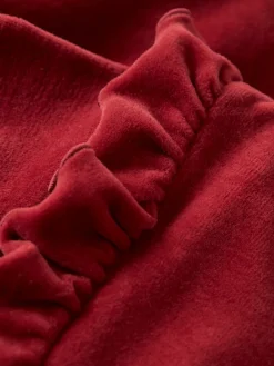 Lil' Atelier Saga Sag Bodykjole - Red Dahlia- Juletøj|Kjoler