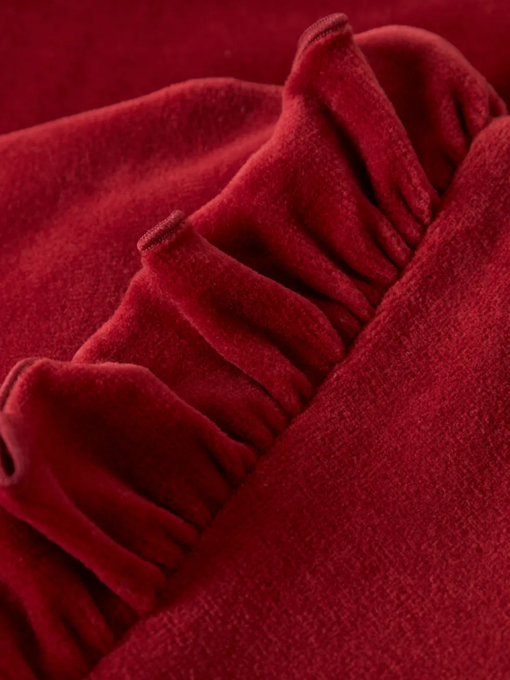 Lil' Atelier Saga Sag Kjole - Red Dahlia- Juletøj|Kjoler