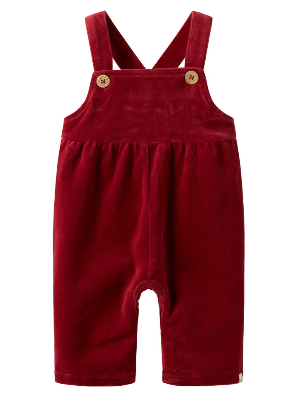 Lil' Atelier Saga Sag Loose Smækbukser - Red Dahlia- Juletøj|Smækbukser & Buksedragter