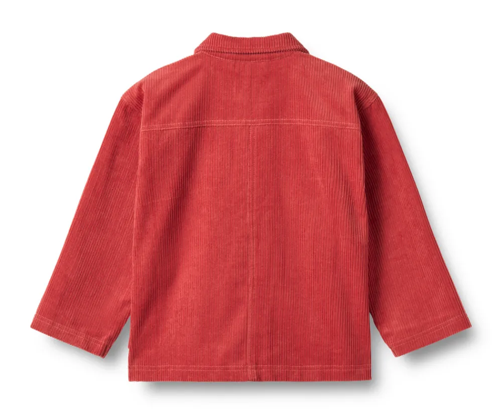 Wheat Sage Skjortejakke - Raspberry- Skjorter