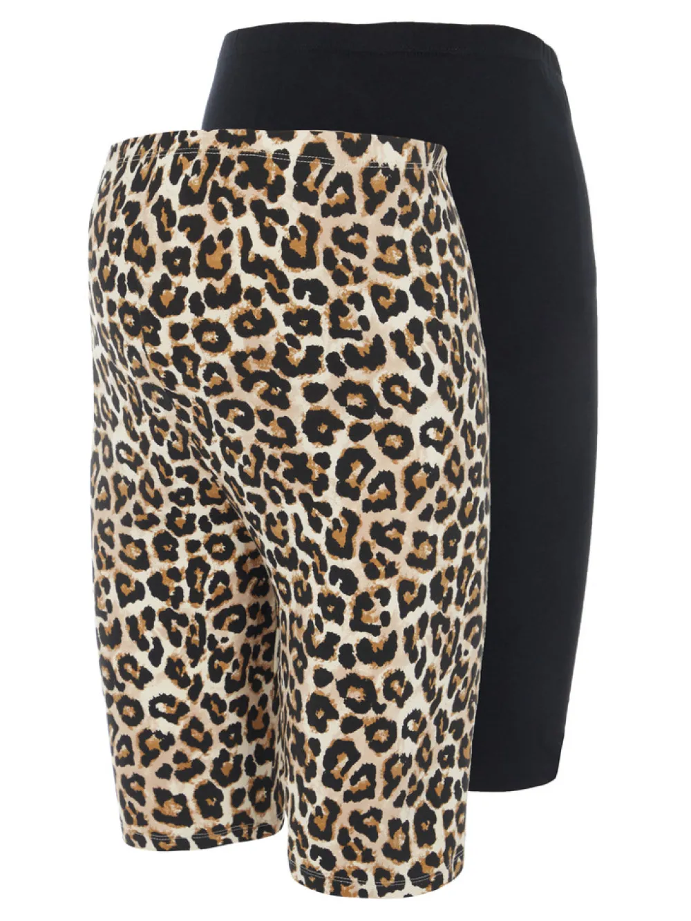 MamaLicious Sannie jersey biker shorts 2-pak - BLACK- Jeans, Bukser & Shorts|Leggings/Strømpebukser