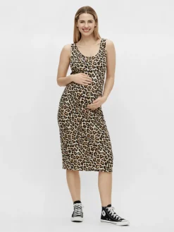 MamaLicious Sannie midi kjole 2-pak - BLACK- Kjoler/Nederdele