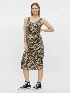 MamaLicious Sannie midi kjole 2-pak - BLACK- Kjoler/Nederdele